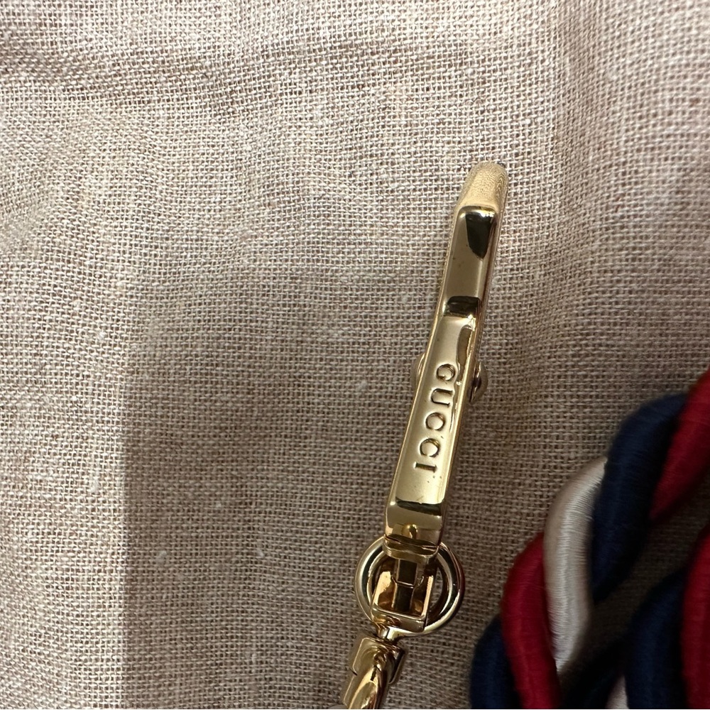 Gucci Sylvie Top Handle Bag Embroidered Leather Mini, EUC - Picture 13 of 16
